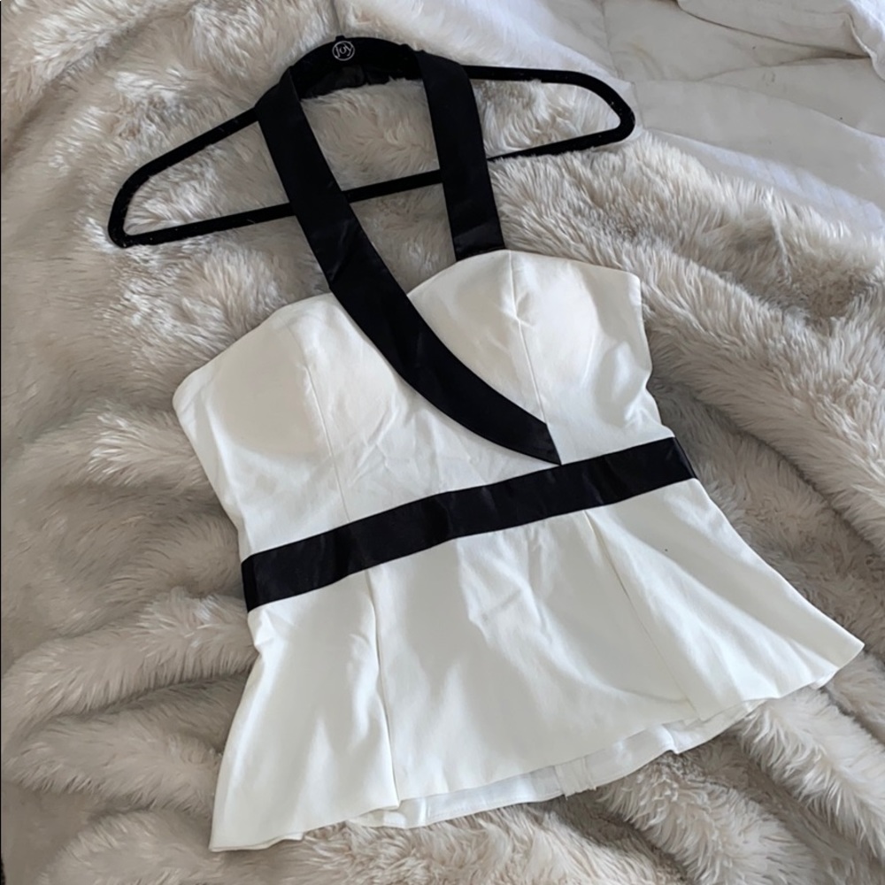 Venus Peplum and Pleat Top